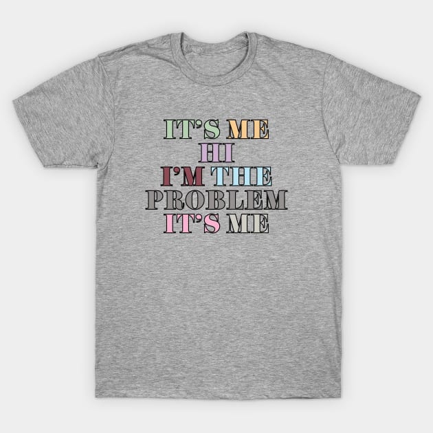 Anti-Hero Lyrics T-Shirt by Likeable Design